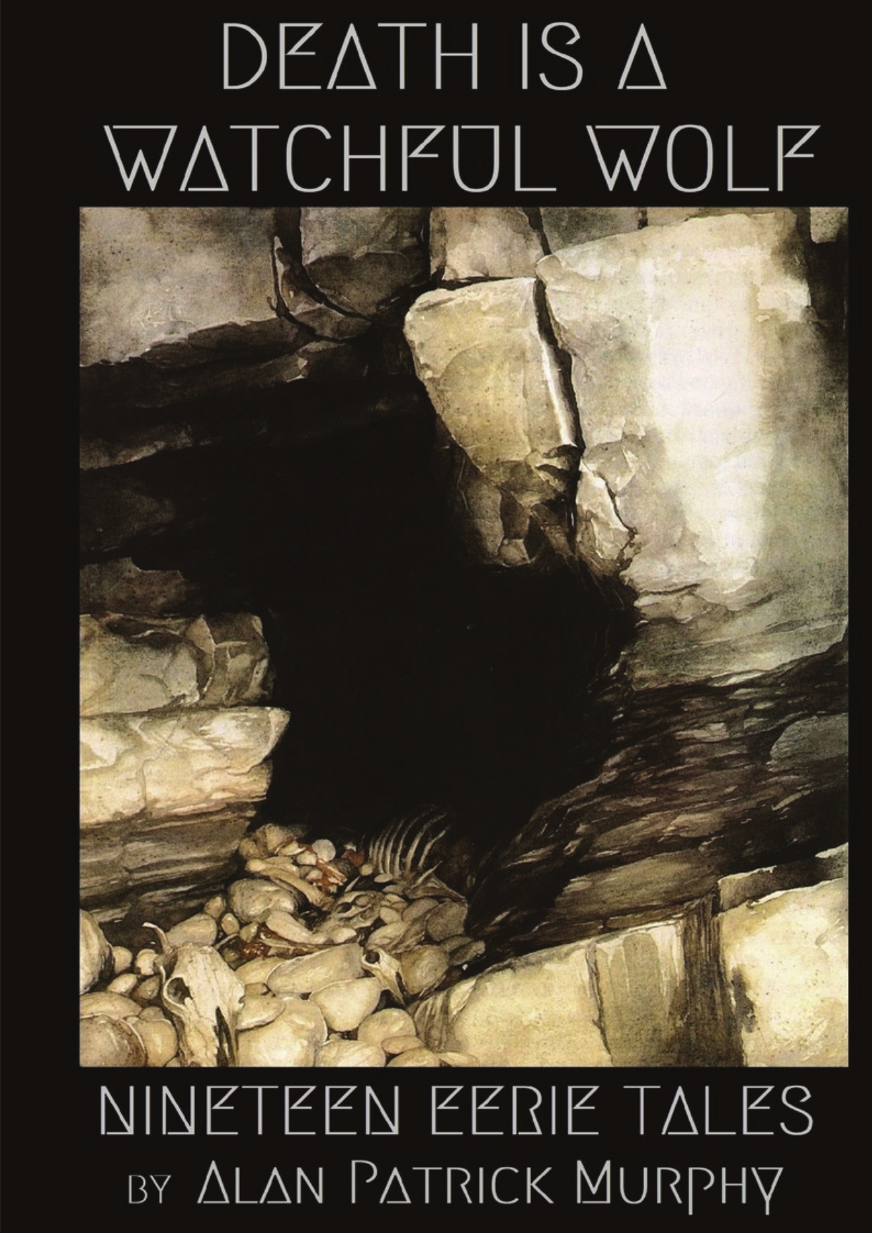 Death Is A Watchful Wolf is a series of Gothic, eerie tales by Alan patrick Murphy. This is the cover of the book. Click on it to go to the book page. 