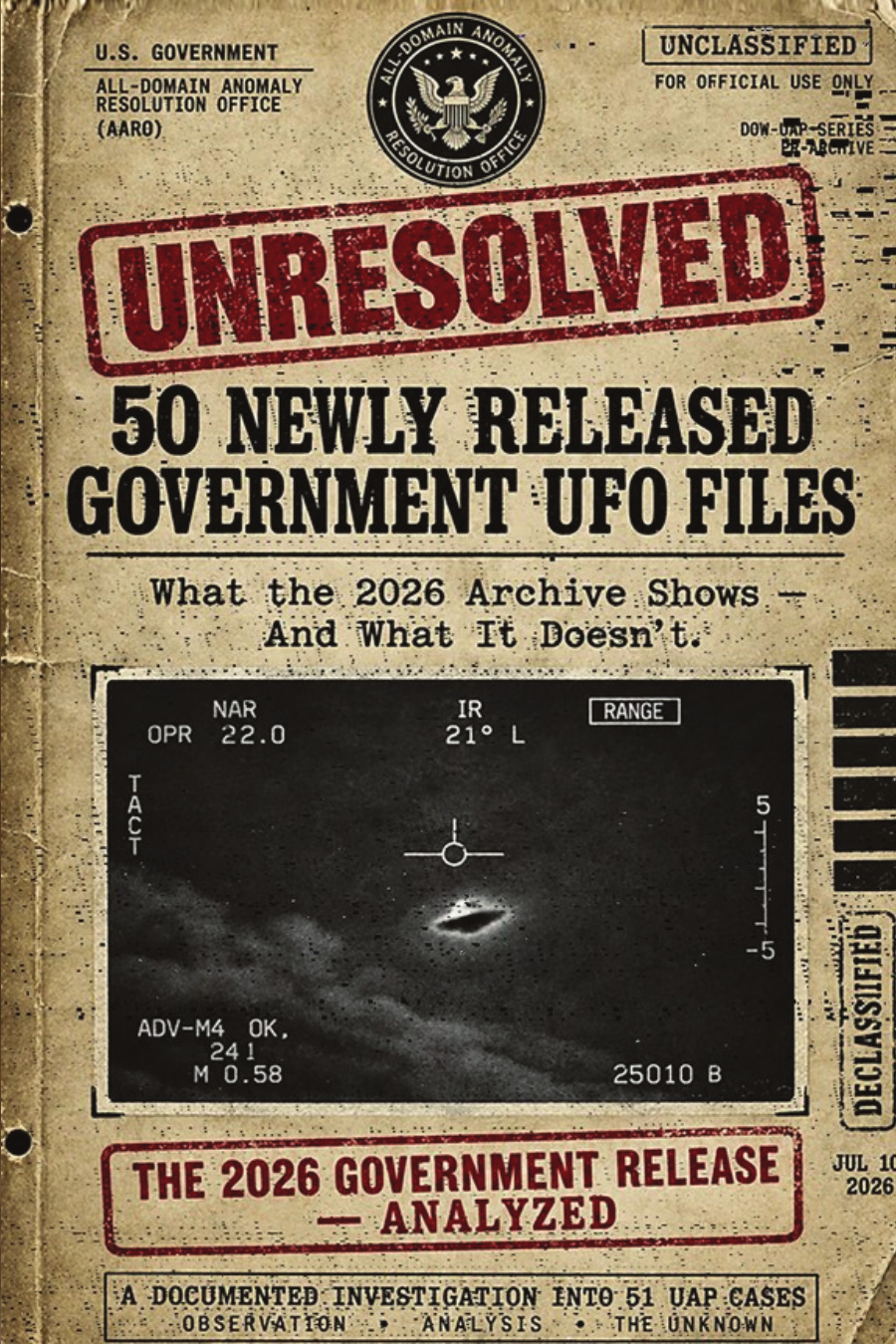Unresolved book cover