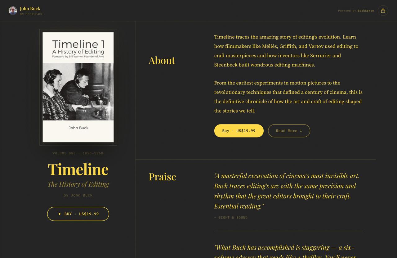 John Buck's Books.by storefront — retro theme