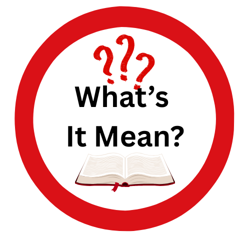What's It Mean