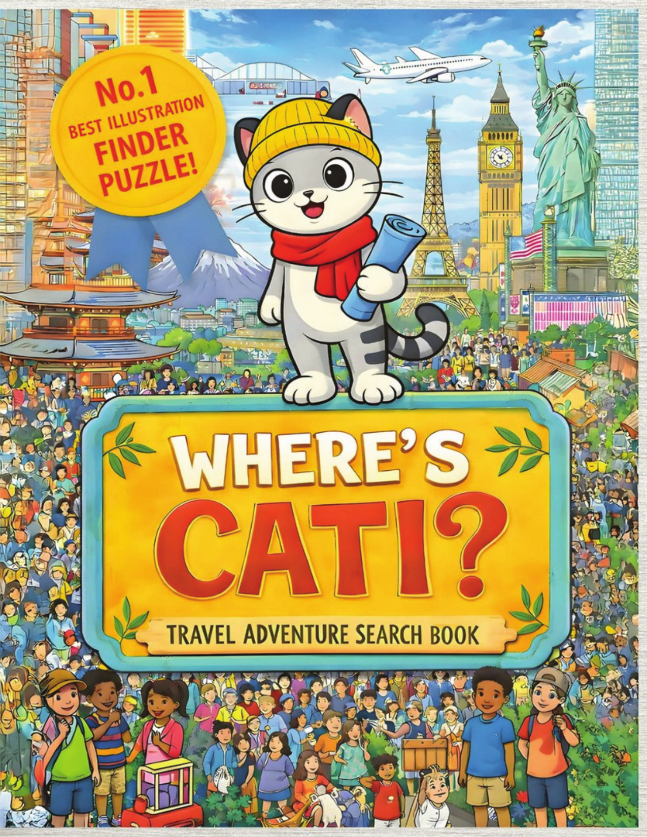 Where’s CATI? by DA Puzzle Books on Books.by